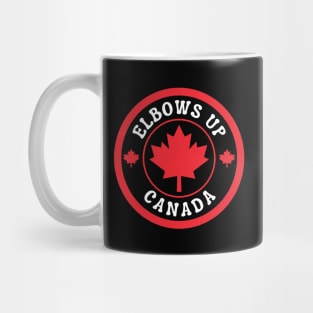 Elbows-Up Mug